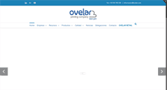 Desktop Screenshot of ovelar.es