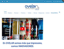 Tablet Screenshot of ovelar.es